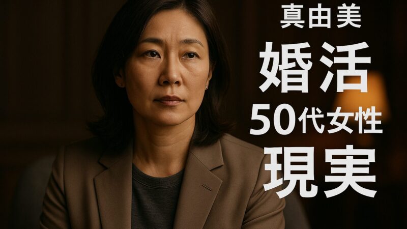 婚活に悩む50代女性へ。現実を知った先に見える、本当の幸せ 